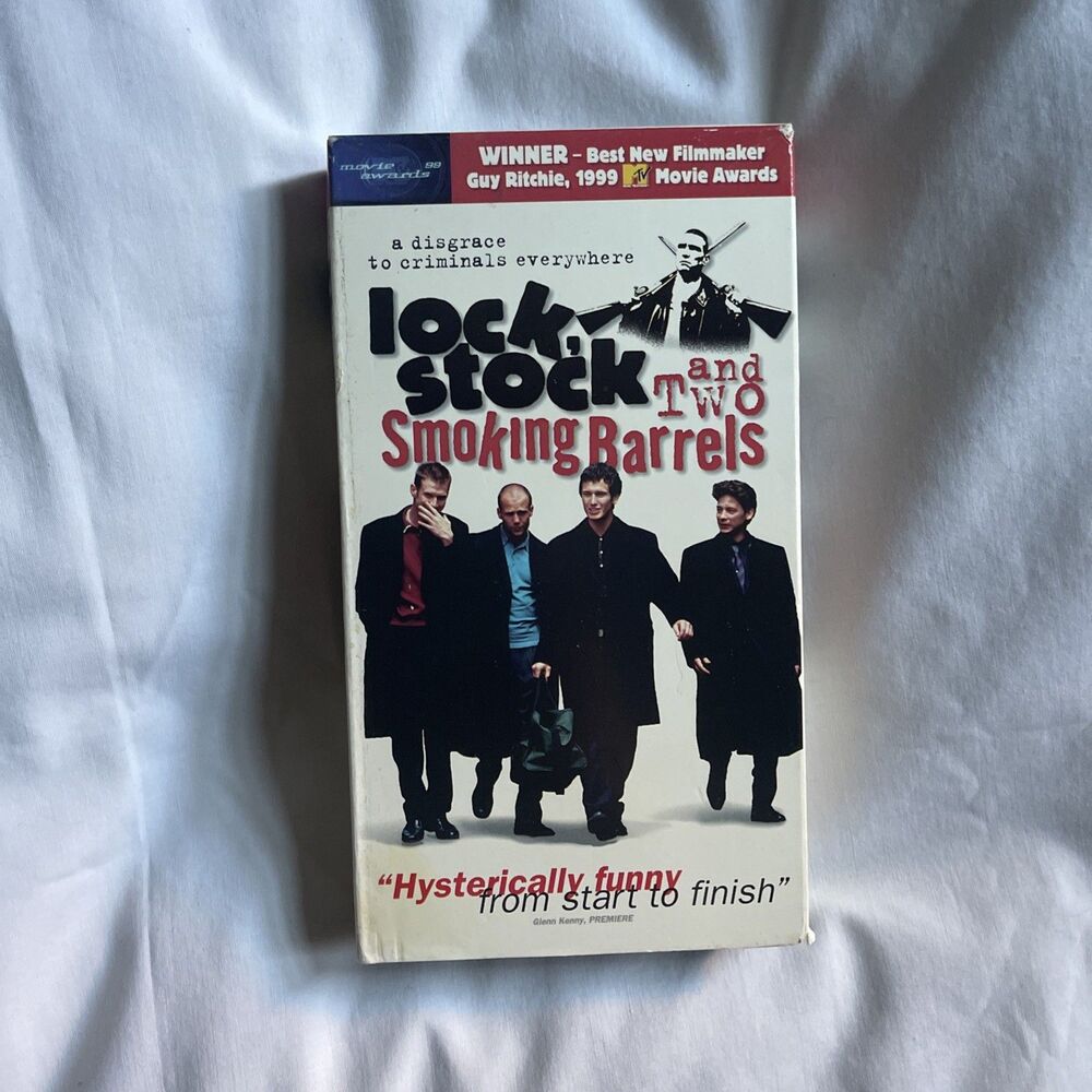 Lock, Stock and Two Smoking Barrels VHS Action Rated R Guy Ritchie PolyGram Gang
